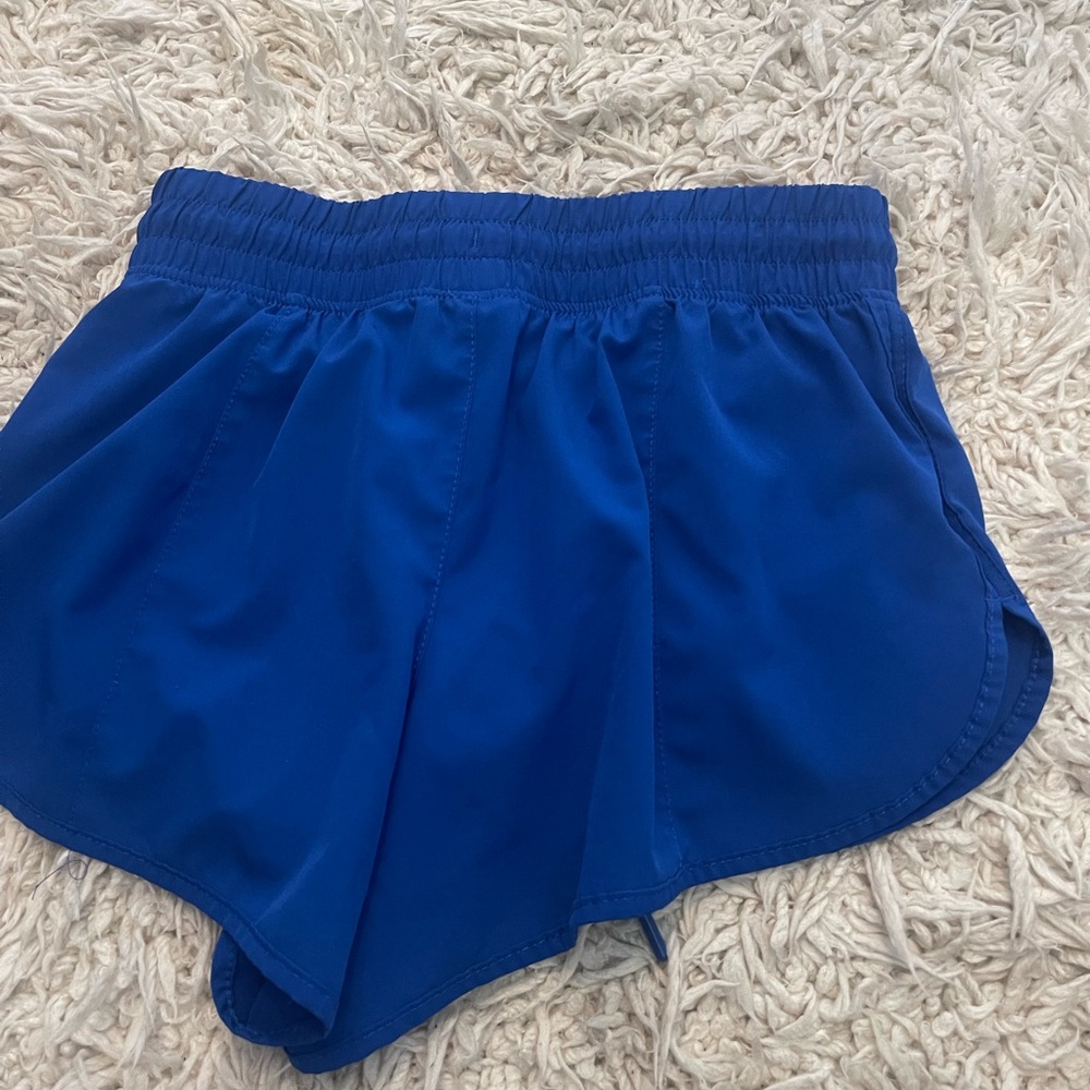 Vibrant Blue Athletic Shorts